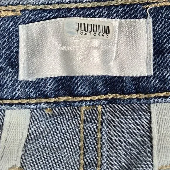 7 For All Mankind Easy Slim Jeans Womens 24 Blue High Rise Straight Stretch - Picture 4 of 11